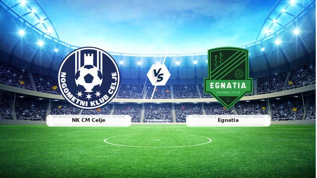 NK CM Celje - Egnatia maçı