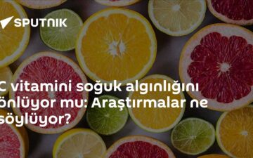 C vitamini soğuk algınlığı