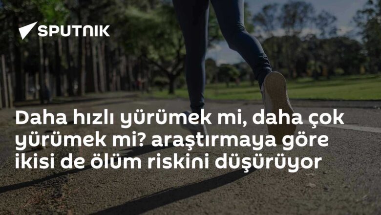 Yürüme yoğunluğu